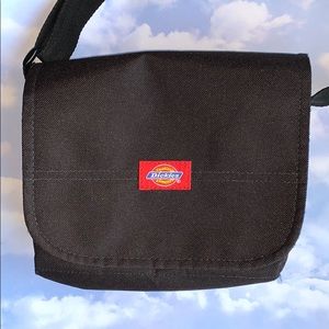 DICKIES Black Mini Messenger Bag Purse